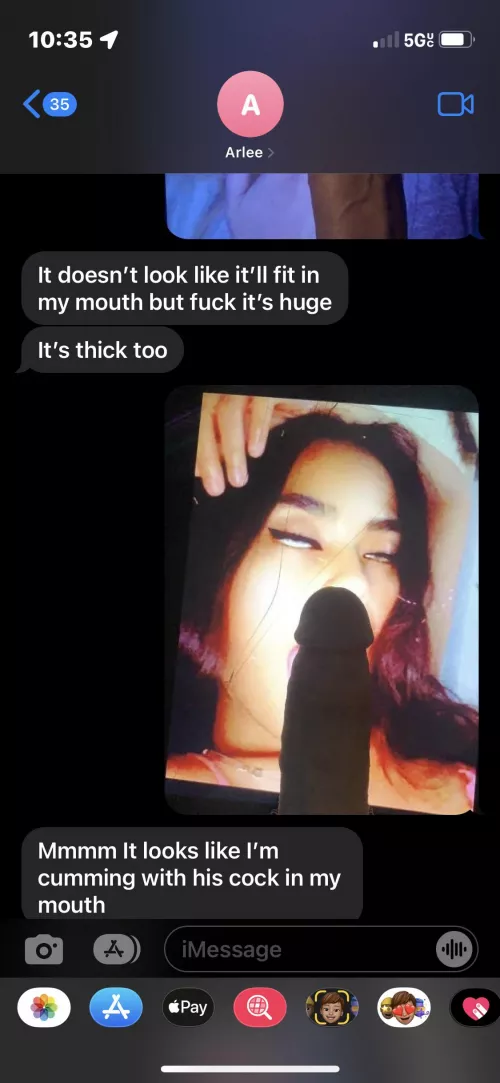 Trib for her reaction kik mami_simba for pics by fulton1231