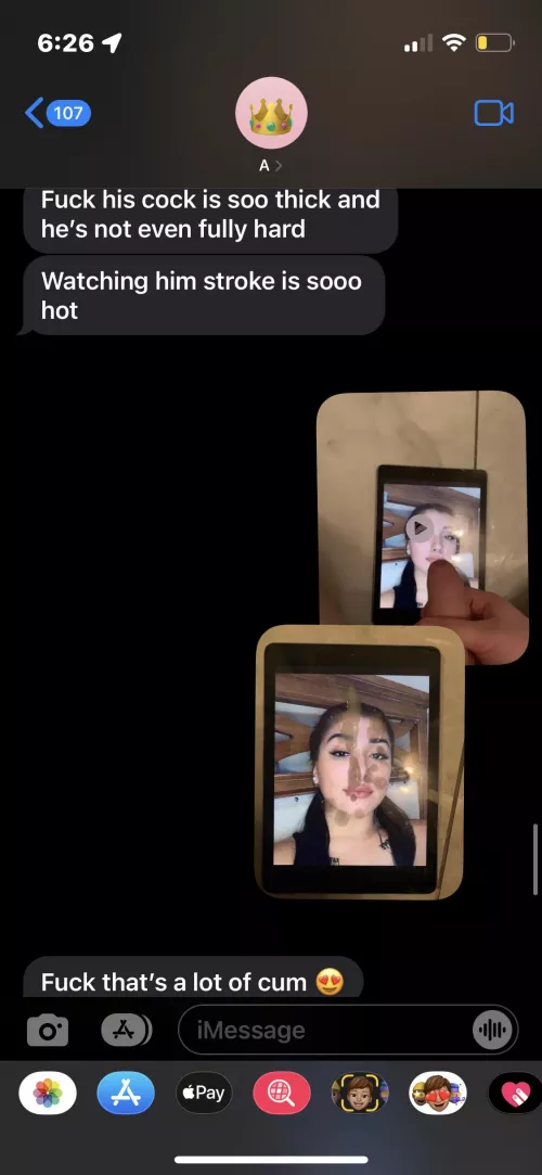 Trib my gf for her reaction kik mami_simba by fulton1231