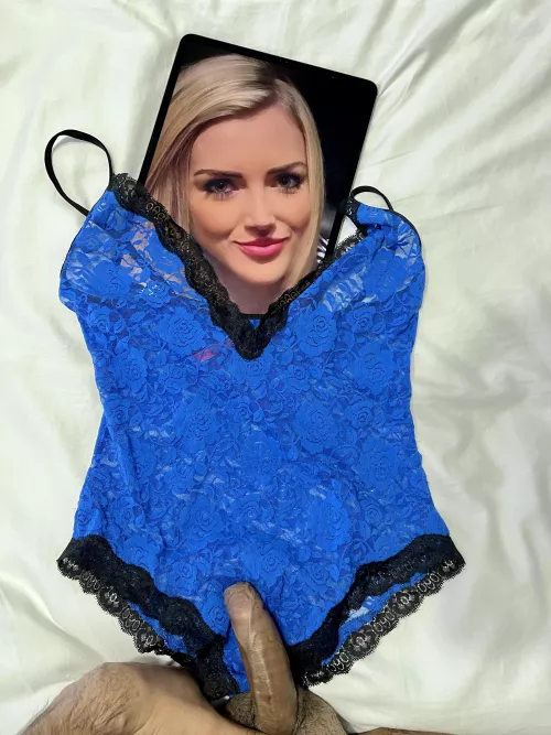 Tribbing his cousin Beth with my sisters lingerie. Posting as requested by brownsaucetime