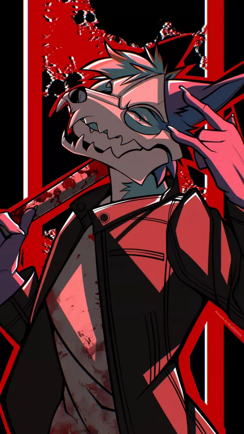 Trick or Treat - Art by me @masterblader191 (Twitter) by Blader191