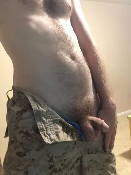 Tried on my old uniform by MarineForce01