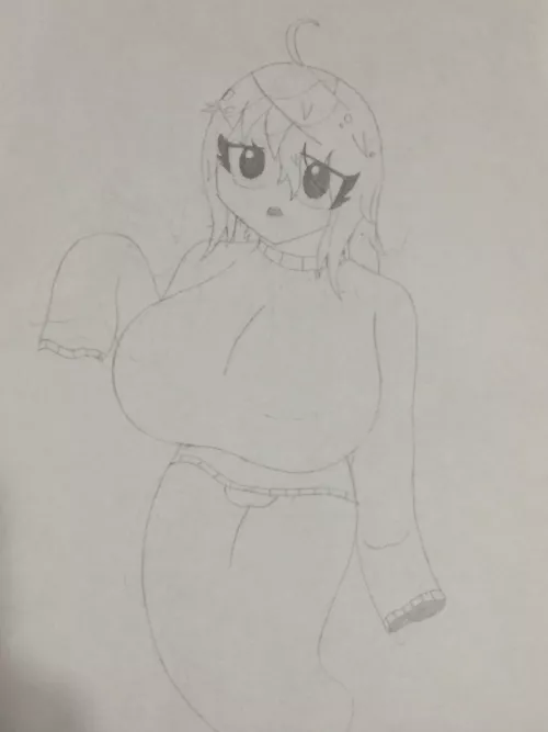 Tried something different with my photo taking on this more unique drawing for Tainted Lost. I'm sorry if the image is a little blurry and stuff. by FilteredTea