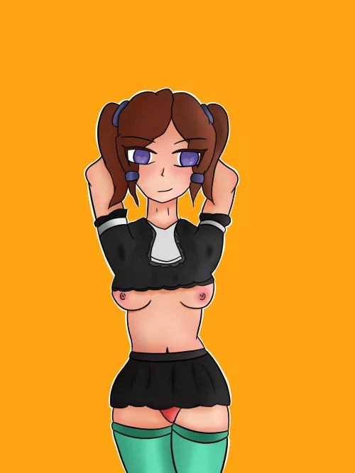 Tried something with the arms. Didn’t work. Studied muscle diagrams while drawing. by ar-tee-st