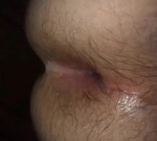 Tried to keep it in there but it was flowing out 💦 by Strange_Roll