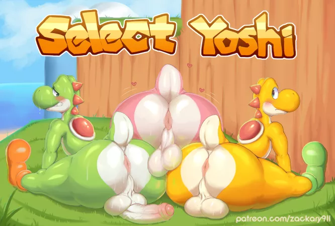 Triple Yoshi Backsack~ (zackary911) by liveforthebooty