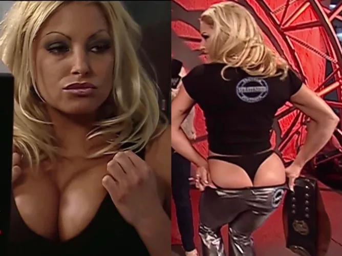 Trish Stratus in the early 2000's by Stratusfactiontime