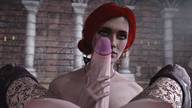 Triss & Futa Yennefer (Steps) [The Witcher 3] by pouli-