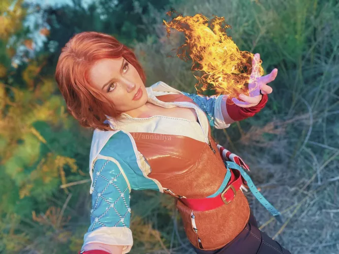 Triss Merigold by Annia Liya by annialiya