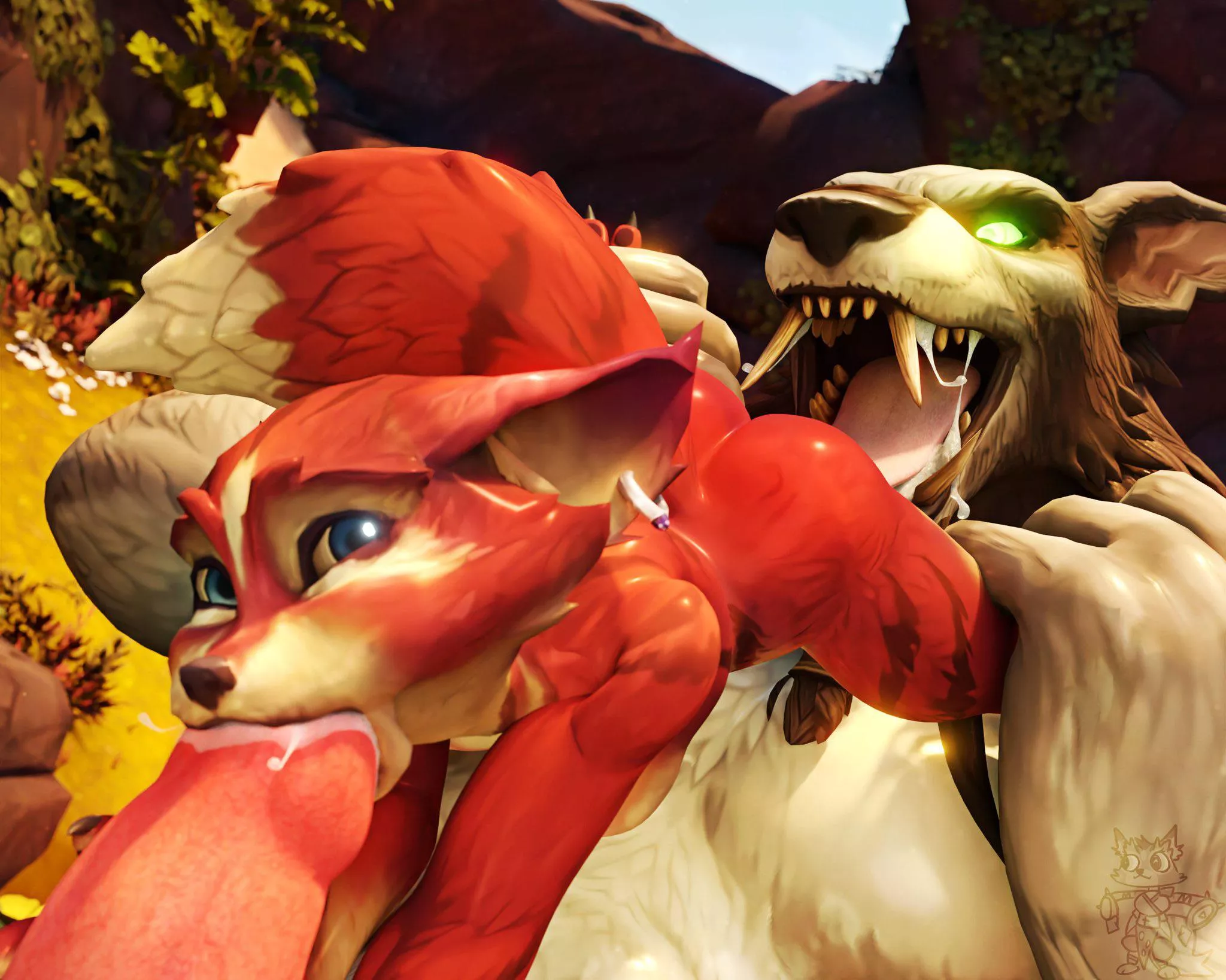 Trouble at the oasis (GlatoriaNSFW) posted by dragoncallum47