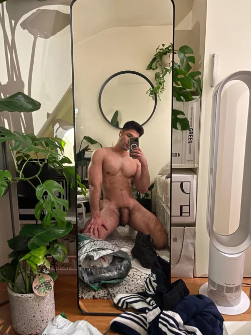 Trying in clothes but as you can see I don’t like them very much 😝 by tripodtouch