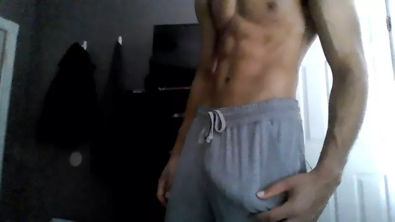 Trying not to stretch my sweatpants 🍆 by SoopahLoozah