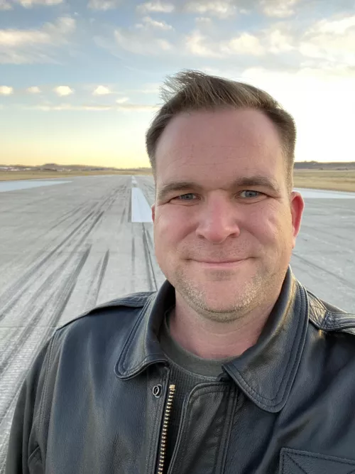 Trying to be a runway model… on a runway. by Actual_Environment_7