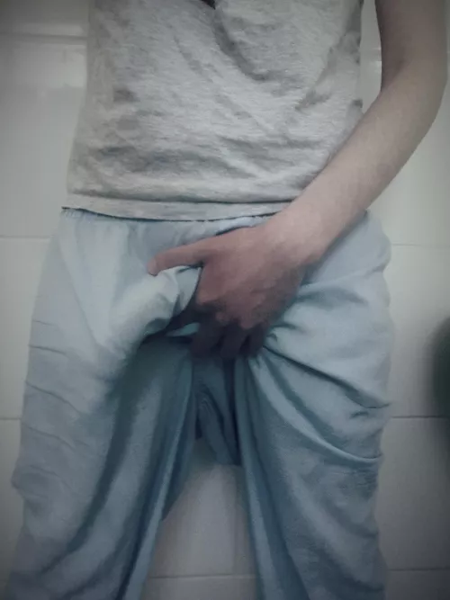 Trying to hide the boner in my PJs when someone walks in like by TabletonFruna