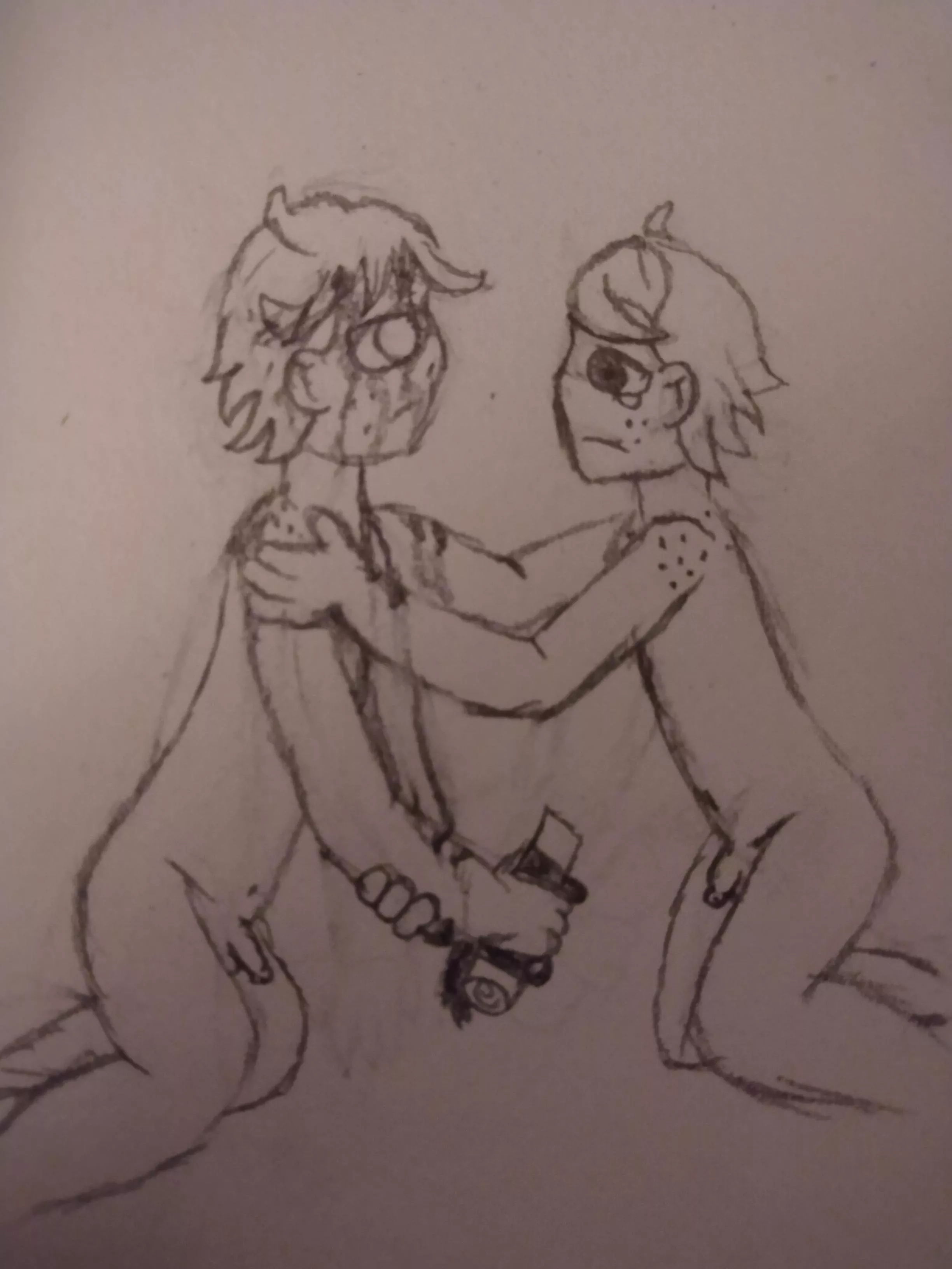 Trying to learn side views, anyways some Enigma birthright edge stuff because idk. posted by that-pointless-life