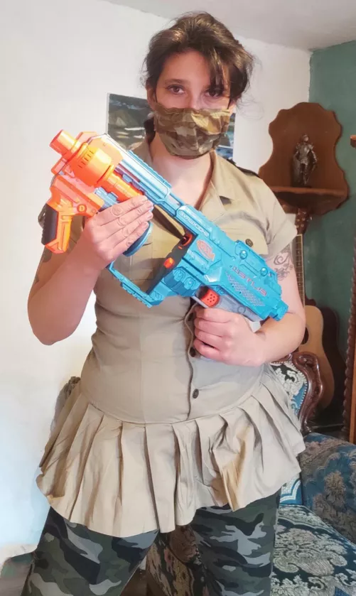 Trying to look evil by milflady77