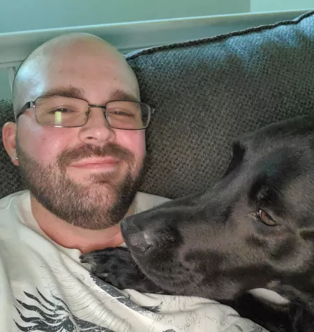 Trying to play games, but Moose doesn't believe in personal space by vertigo321