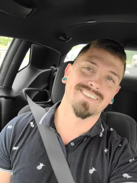 Trying to smile more. Can't help the goofy poses 🤔 by bluetroy