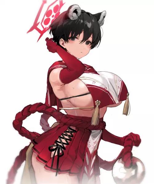 Tsubaki [Blue Archive] by miyamel