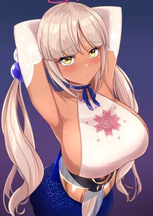 Tsukumo Sana's tasty armpits by Yhtirs