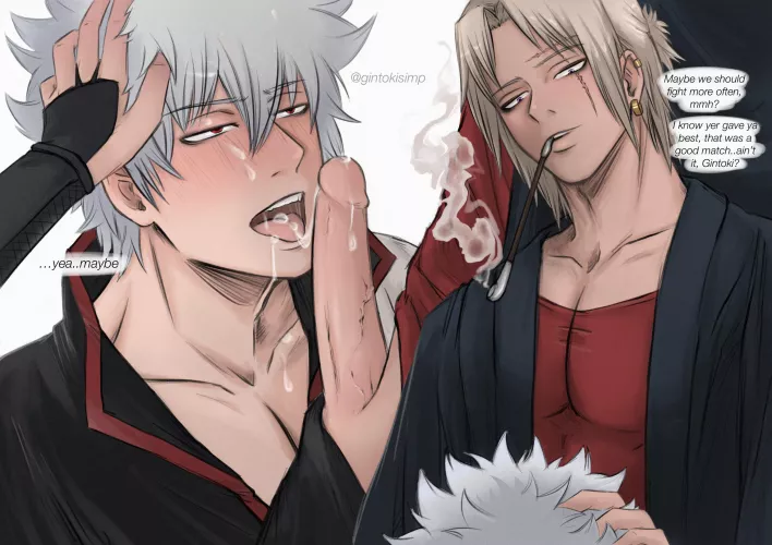 Tsukuo x Gintoki V2 [Gintama] by Letterb0omb