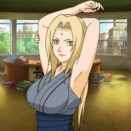 Tsunade Exposing Armpits [Naruto Shippuden] by Lowpits20