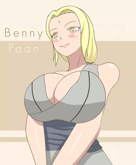 Tsunade fanart made by me :) by BennyPaan