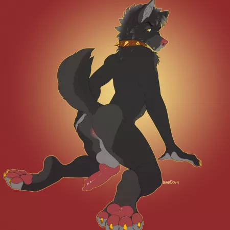 Turned back [M] (Bambii_Dog) by OwO_Bot