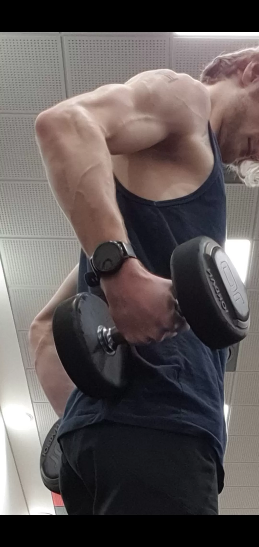 Turns out my skinny little arms can look pretty scary when they get going posted by XourJuice