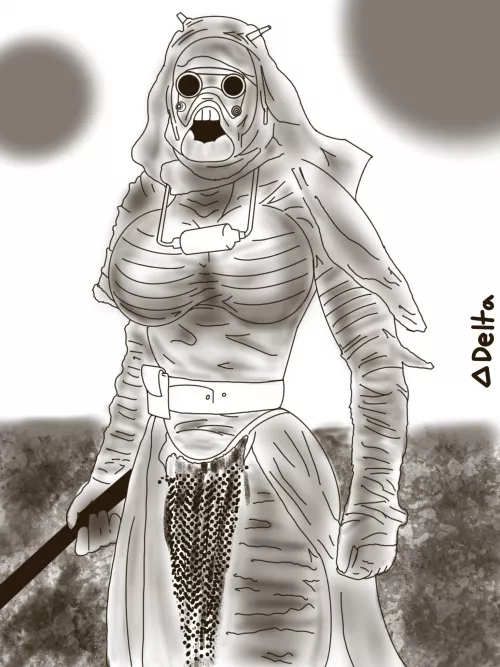 Tuscan Mommy-I mean matriarch [by me] by Delta_Artworks