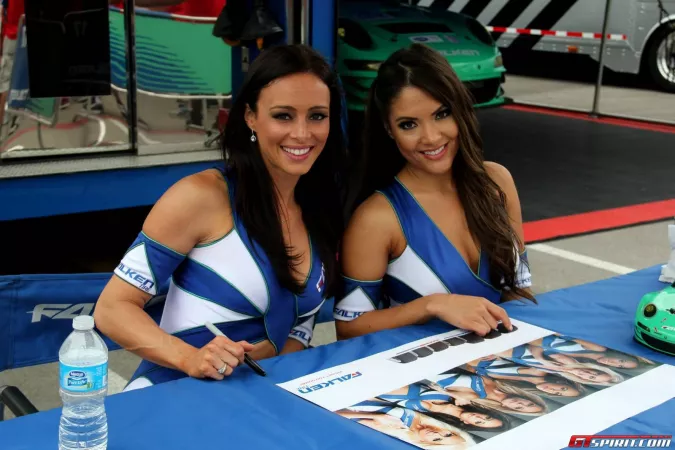 Two amazing Promo Babe brunettes (x-post /r/PromoBabes) by [deleted]