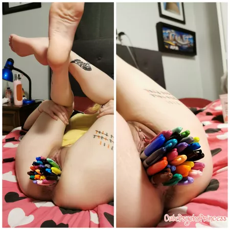 Two angles for you to enjoy! 😉 by CutePsychoPrincess