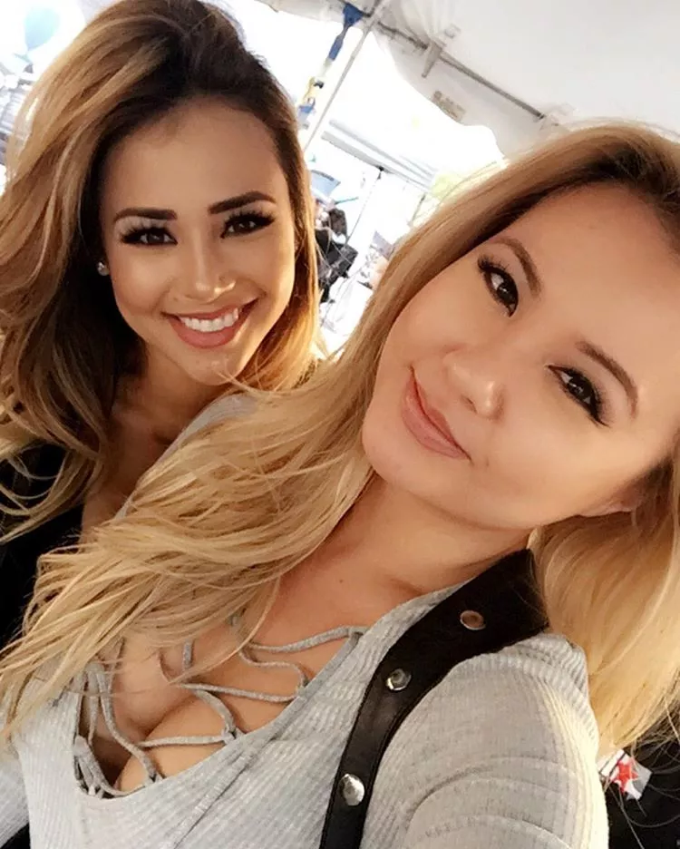 Two Beauties [x-post from /r/MsGinaDarling] posted by everydaysexy21