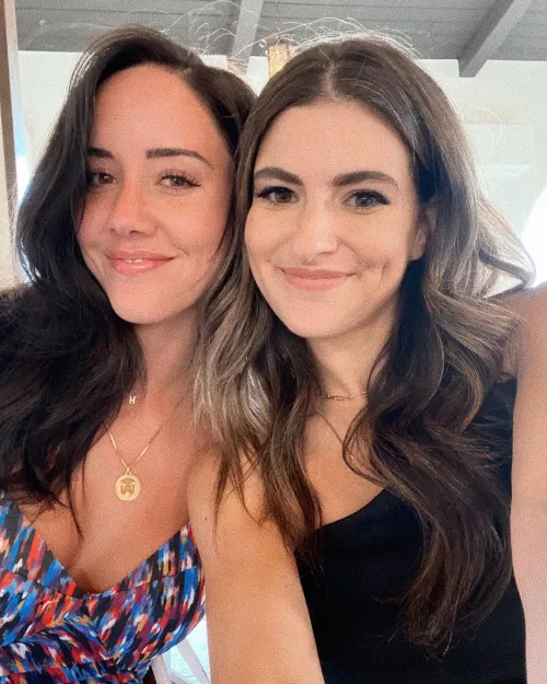 Two Brunettes by PolishedGold