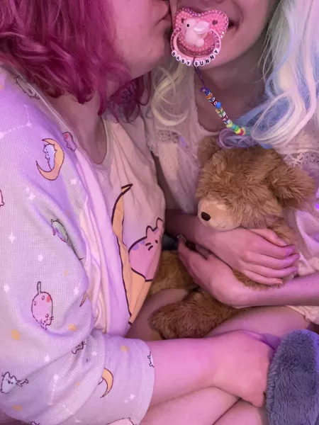 Two littles at play 🍼 by Kawaii_slut