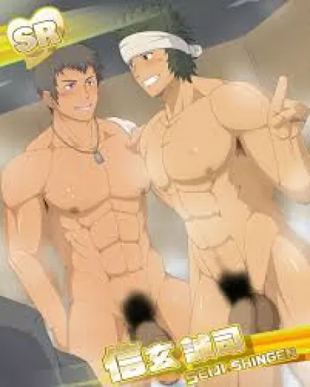 Two muscle man happy by Left-Clerk-9986