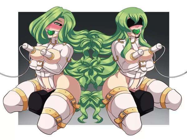 Two Slaves Enjoying Their Punishments Together by RandomRollie