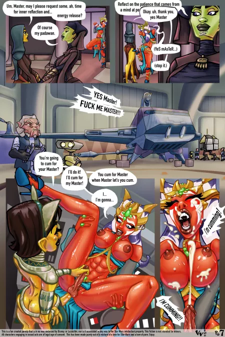 Two Tweaks Ep4 pg7! Ahsoka and Barriss. To see previous pages, check out r/TwoTweaks (Vega Versio) [Star Wars Clone Wars] by VegaVersio