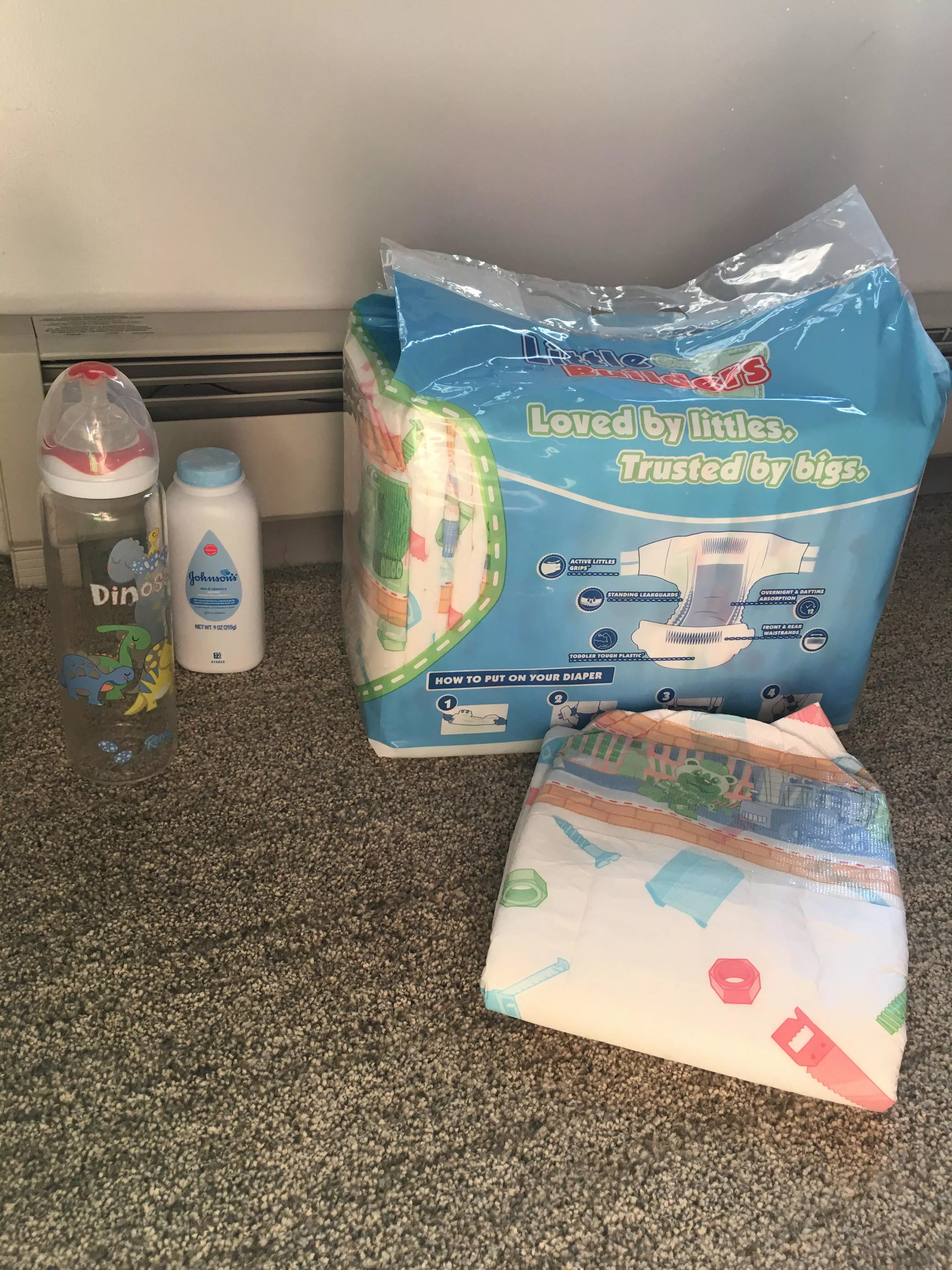 Tykable’s packaging never fails to make me feel like a baby! posted by DiaperedDanny