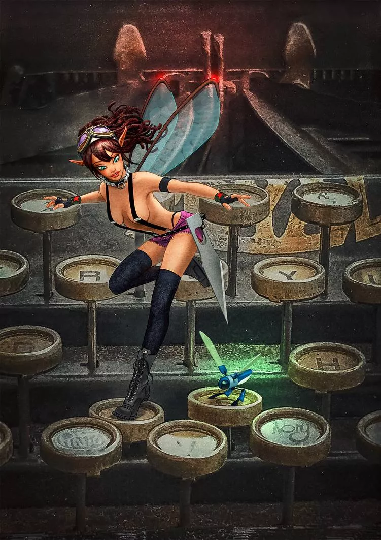 Typewriter Ivory, by Pintureiro posted by morapol