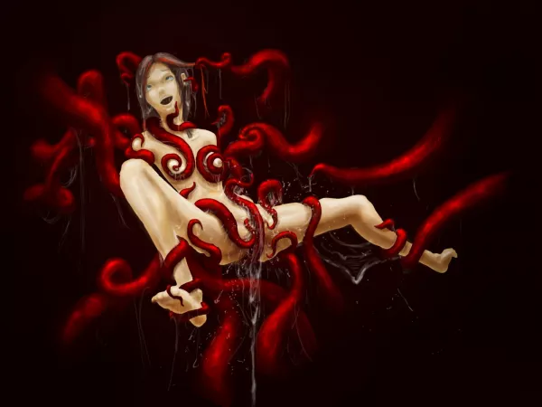 Typical Tentacles (vorentacle) [monster] [female] by tentaclevore