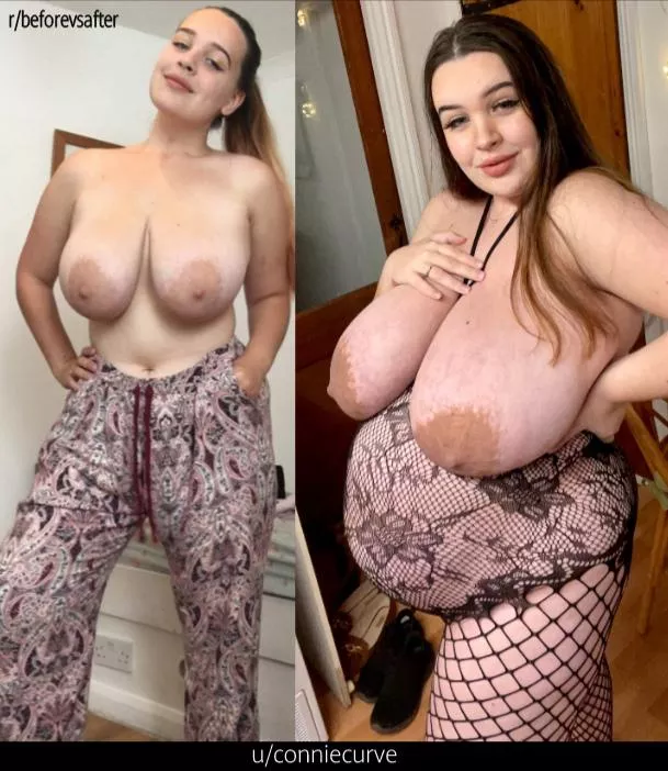 u/conniecurve before and during pregnancy posted by culculdelalune