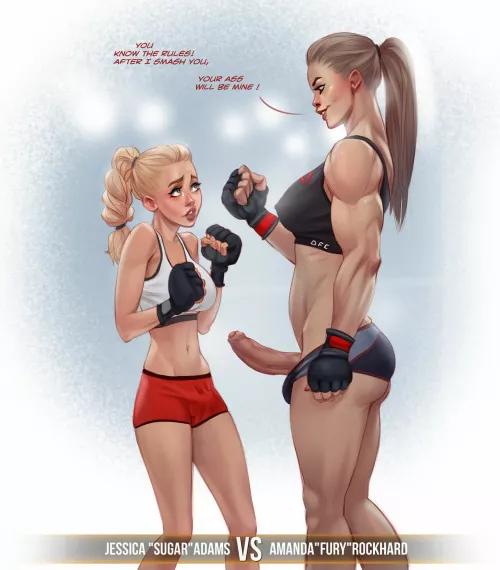 UFC (Ultimate Futa Championship) by AmyGiantess