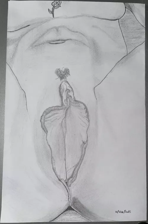 u/fitnessgurly1’s heart trim never disappoints. Drawn by u/VoxFati by VoxFati