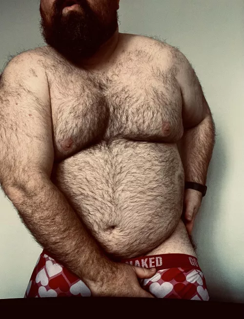 Uh oh, you caught me with my pants down on Valentines Day! by nawwg1