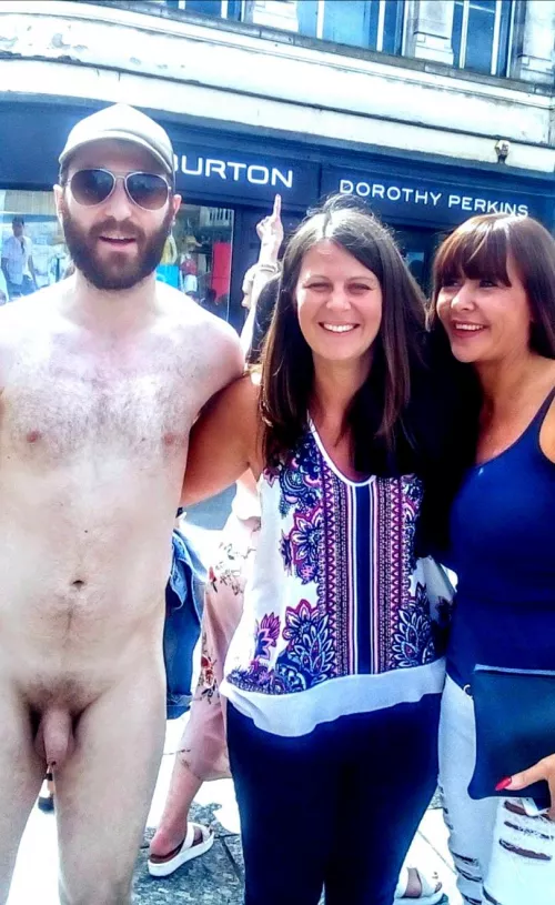 UK high street. What's left of them. Gotta bring the shoppers in somehow! by TheMoleStation