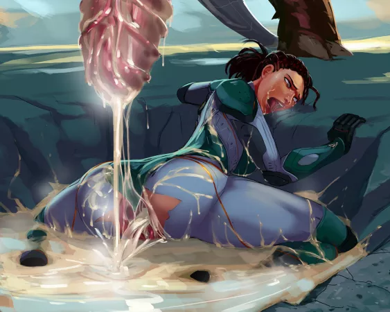 Ultralisk breeding aftermath (aka6) [Starcraft] by Flappabill