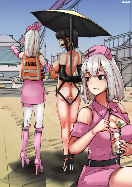 Umbrella hook goes where?! by nikunikunikubenki