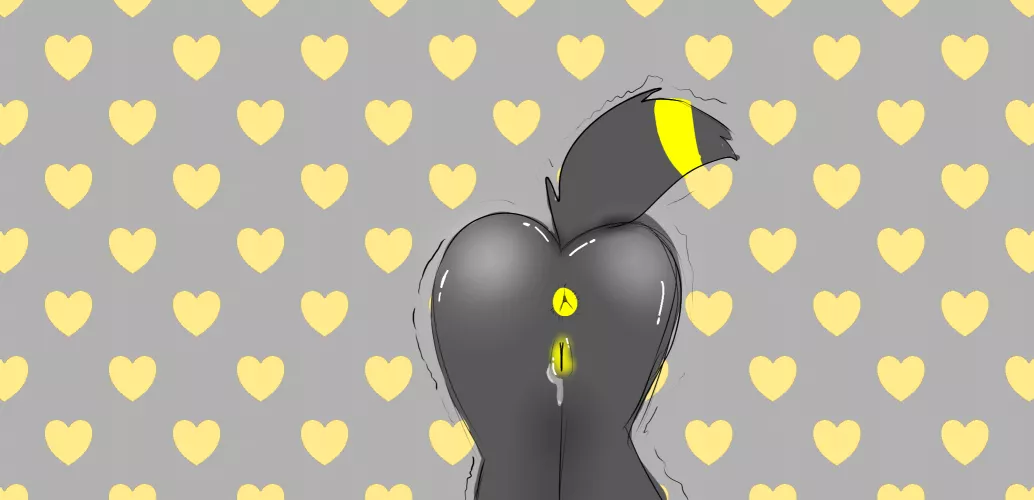 Umbreon's ass (remake by Pokefan2990