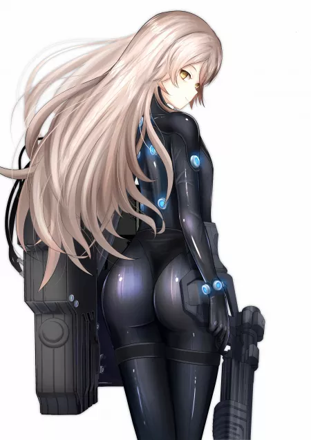 UMP45 Gantz Suit (Guchagucha) [Girls Frontline/ Gantz] by sequence_string