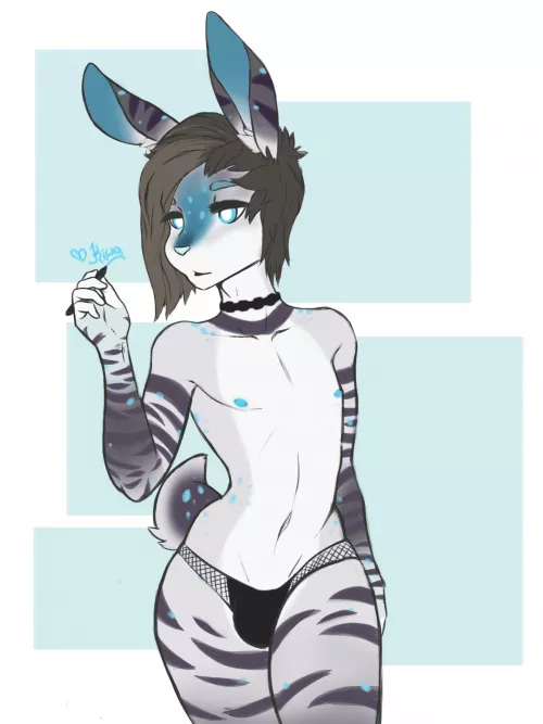 Unclothed Artist (KiwaWolf) by ScottKilgannon